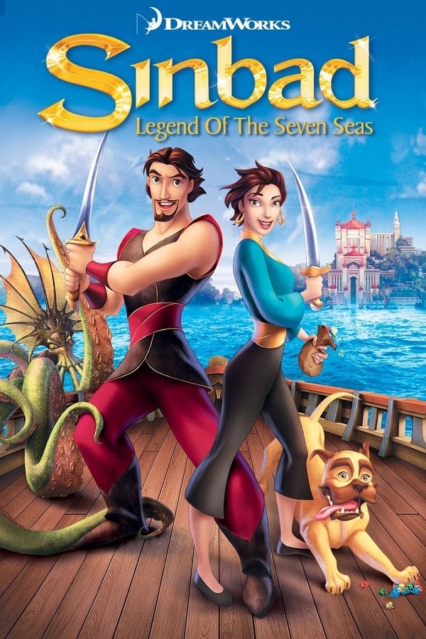 دانلود انیمیشن سندباد 2003 Sinbad Legend of the Seven Seas