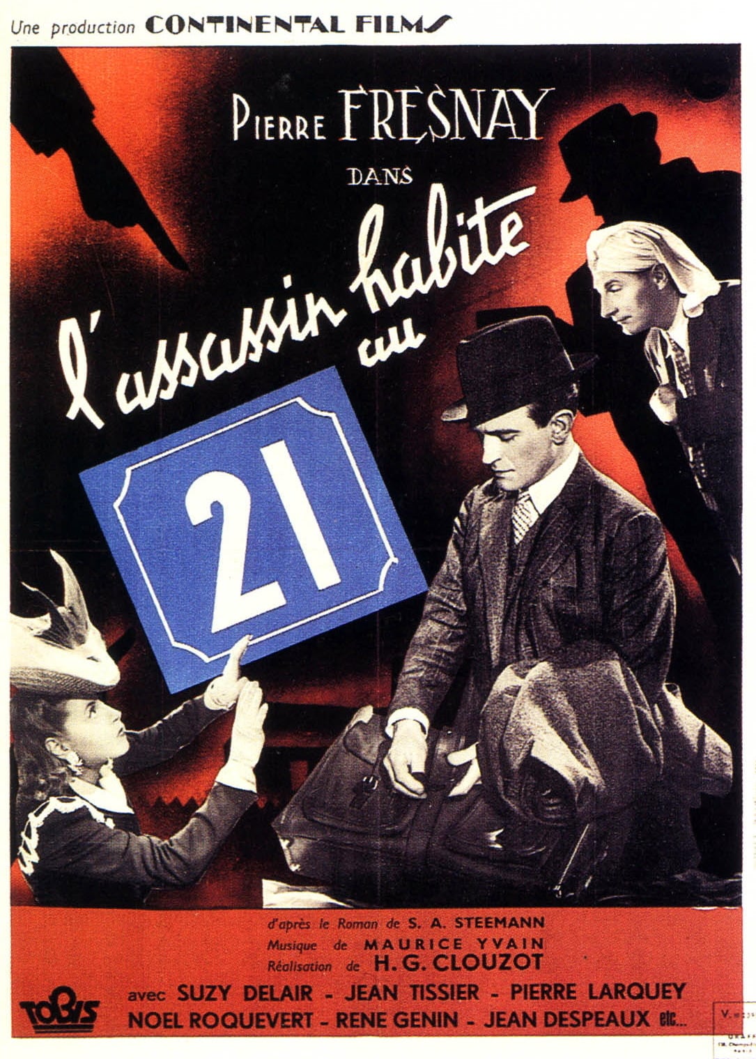 دانلود فیلم The Murderer Lives at Number 21 1942