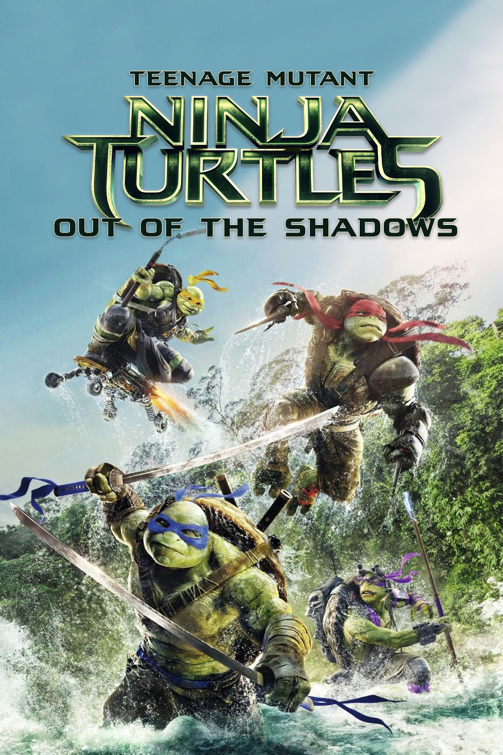 دانلود فیلم Teenage Mutant Ninja Turtles: Out of the Shadows 2016