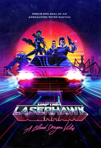 دانلود سریال Captain Laserhawk: A Blood Dragon Remix