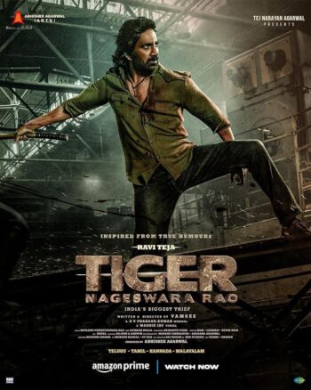 دانلود فیلم Tiger Nageswara Rao 2023 ببر ناگشوارا رائو