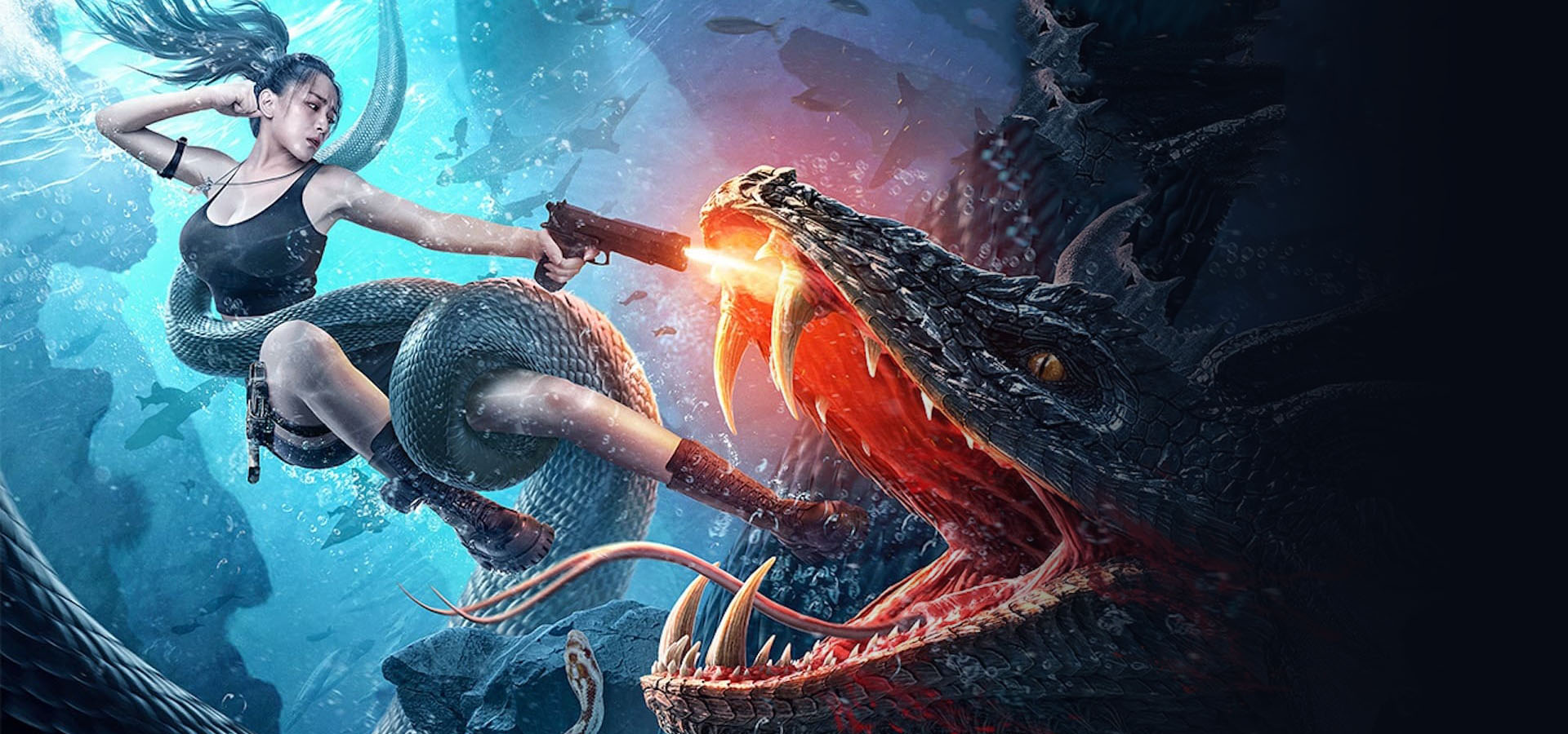 دانلود فیلم Deep Sea Mutant Snake 2022 مار جهش یافته اعماق دریا